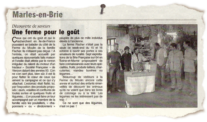 Une ferme pour le goût 